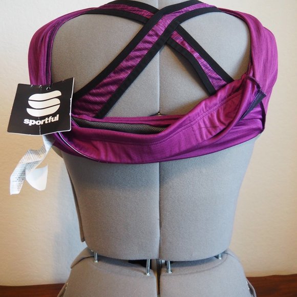 Sportful Woman's Giara Tank Top for Cycling or other sports -Purple - XL NWT - Picture 4 of 4